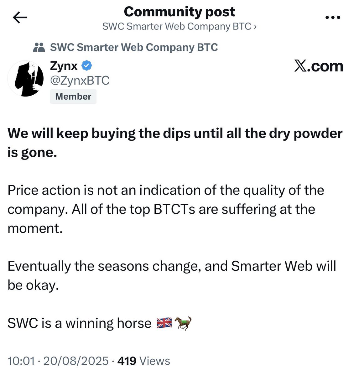 Conifer CM tweet media