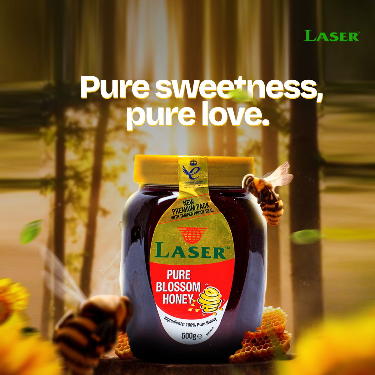 LaserOilNg's tweet image. Nature's sweetest gift, crafted by the world's most dedicated workers.
#PureHoney #NaturalSweetness #BlossomHoney #HealthyLifestyle #LaserOilNigeria #DesignedForHealthAndTaste