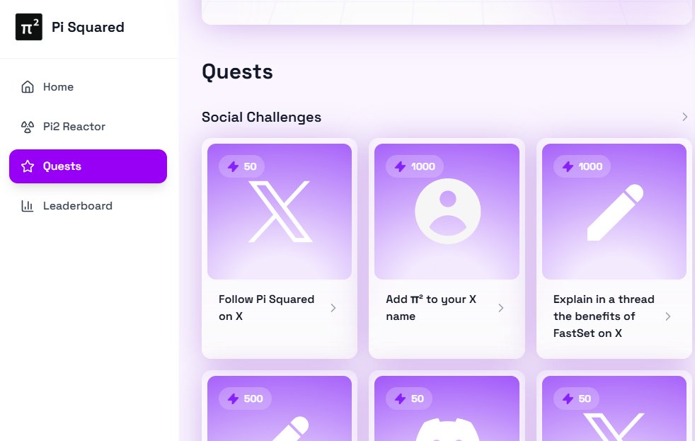 FastSet, developed by <a href="/pisquared/"></a>
, is a game-changer for Web3 &amp; AI. Unlike traditional blockchains, it’s a decentralized settlement protocol built for speed, scalability, and verifiability, delivering 100K+ TPS with sub-100ms finality.