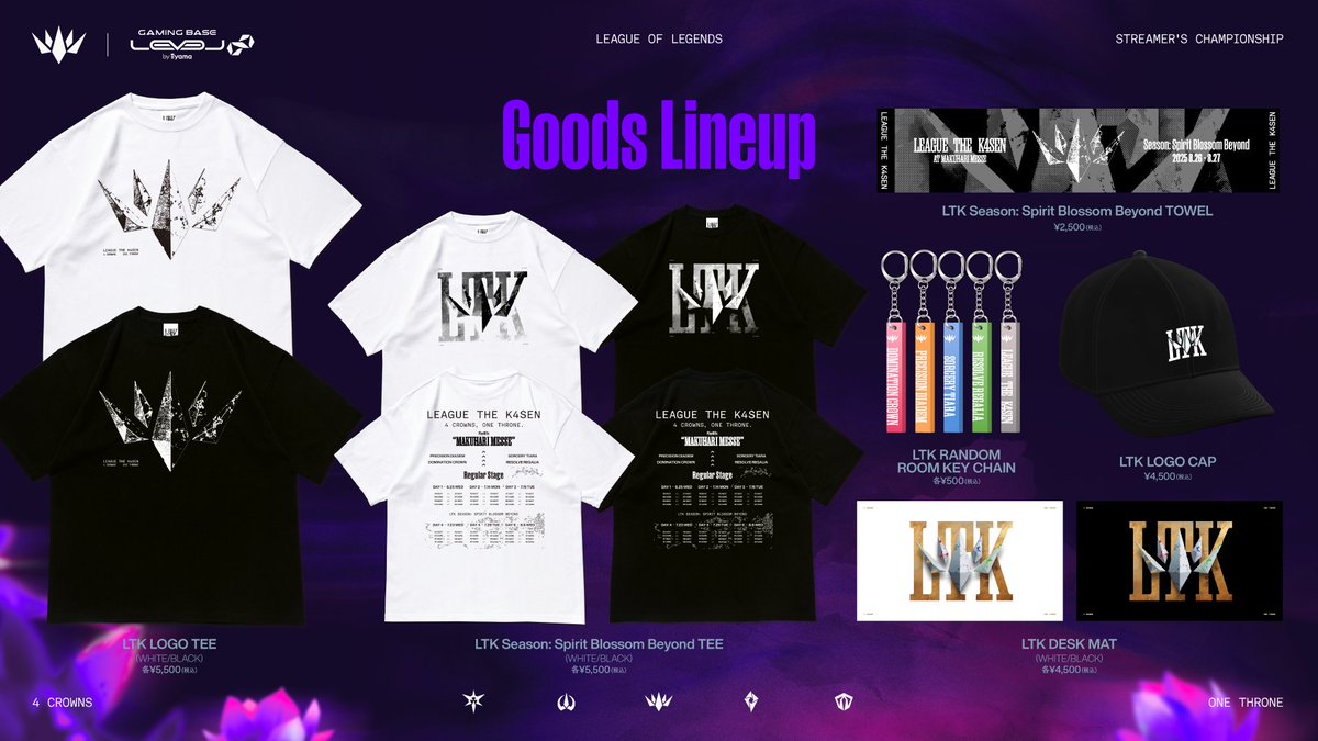 ⚡️ #LTK Season: Spirit Blossom Beyond Playoffs 物販ブースでは