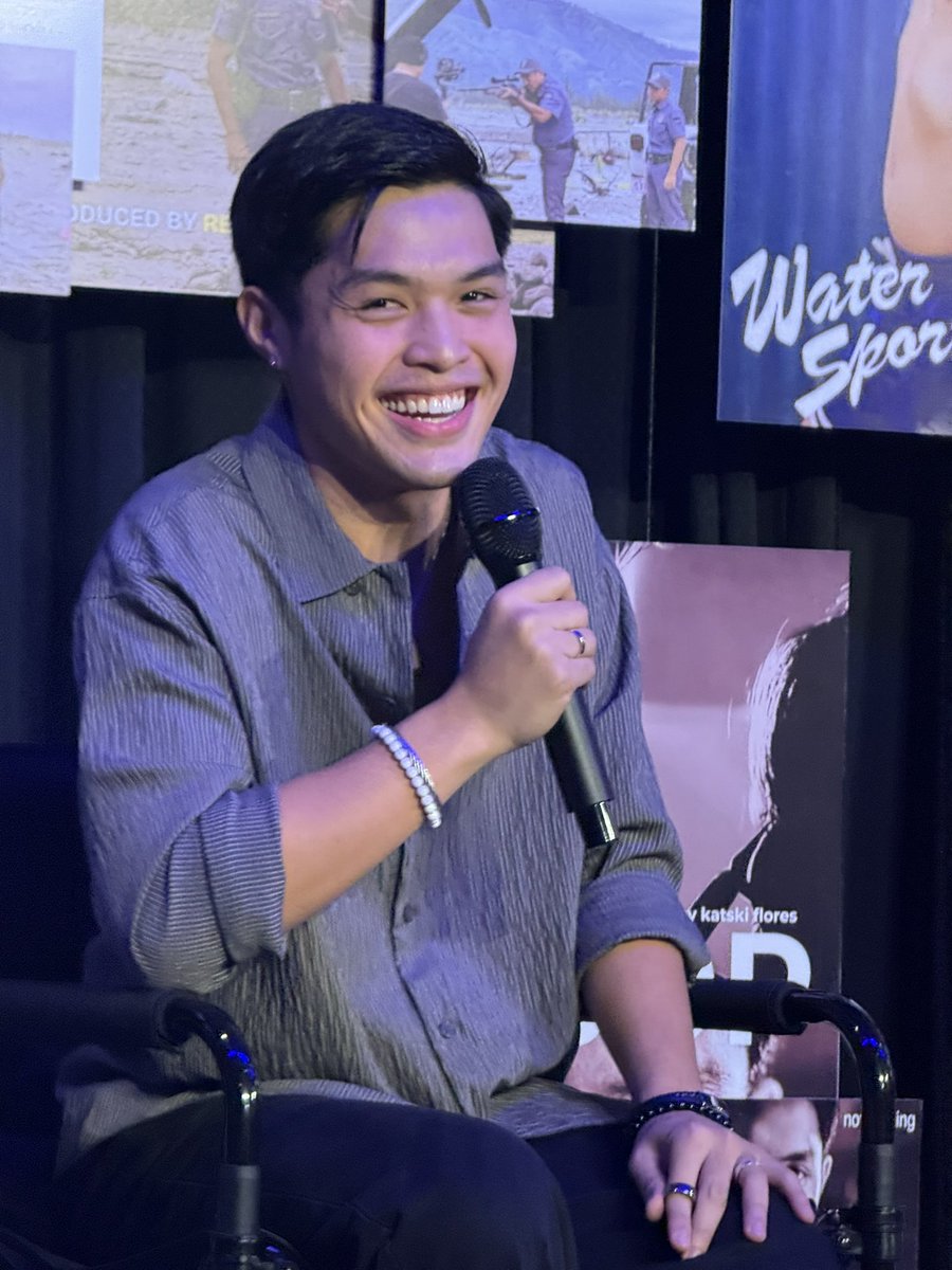 inquirerdotnet's tweet photo. BOOKED AND BUSY ✨ 

LOOK: Elijah Canlas admitted in a media con on Wednesday, August 20, that 2025 has been a busy year for him so far, since he juggled acting in TV, film, and theater, as well as being a music artist. 

Despite his busy schedule, Canlas is energetic as ever, saying he is open to accepting more opportunities. | @HMallorcaINQ