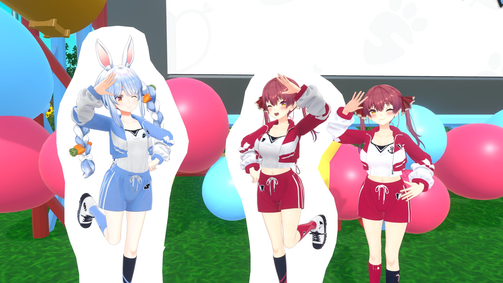 ぺこマリ体操　宝鐘マリン　ホロライブ コスプレ 振り付き】ぺこマリ体操【ホロライブ/兎田ぺこら/宝鐘マリン