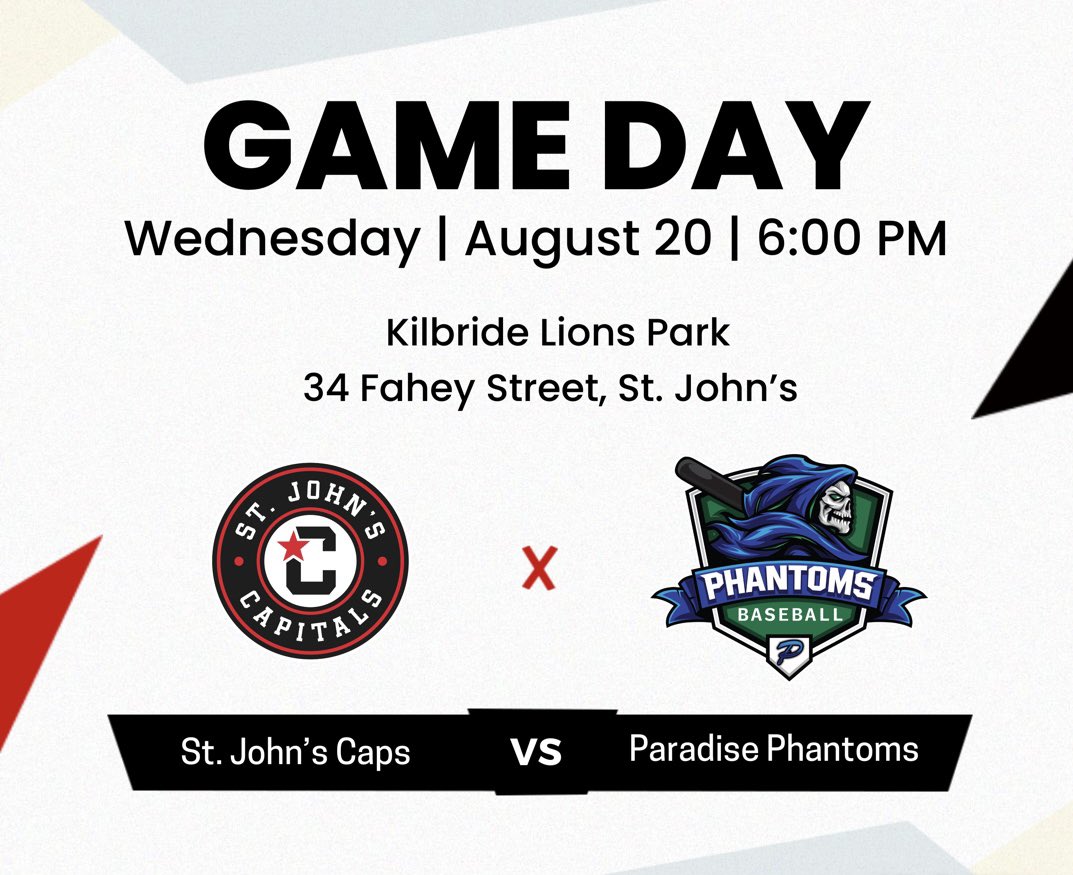 It’s *HOME* GAME DAYYYYYYYYY!

Let’s GO CAPS! ⚾️