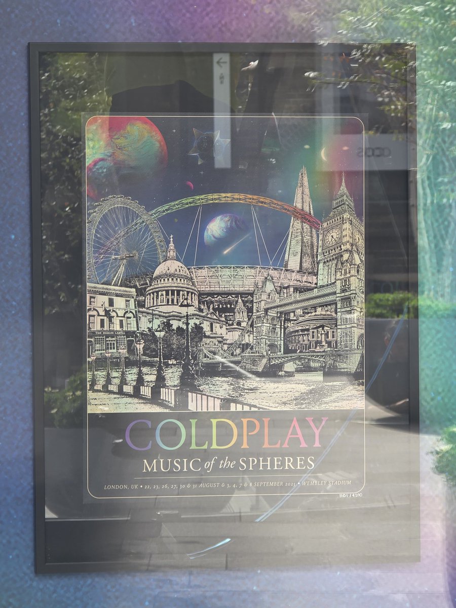 coldplayxtra's tweet image. A first look at Coldplay’s official pop-up shop in Central London that opens later today 🇬🇧

🛍️ #ColdplayWembley • @neilenore