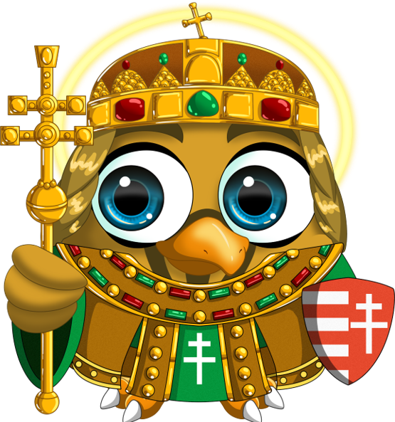 Happy St. Stephen's day!! 
The <a href="/BabyTuruNFT/">Baby Turu NFT $BBT</a> team made a great #NFT of #IstvánKirály on <a href="/trondao/">TRON DAO</a> chain..