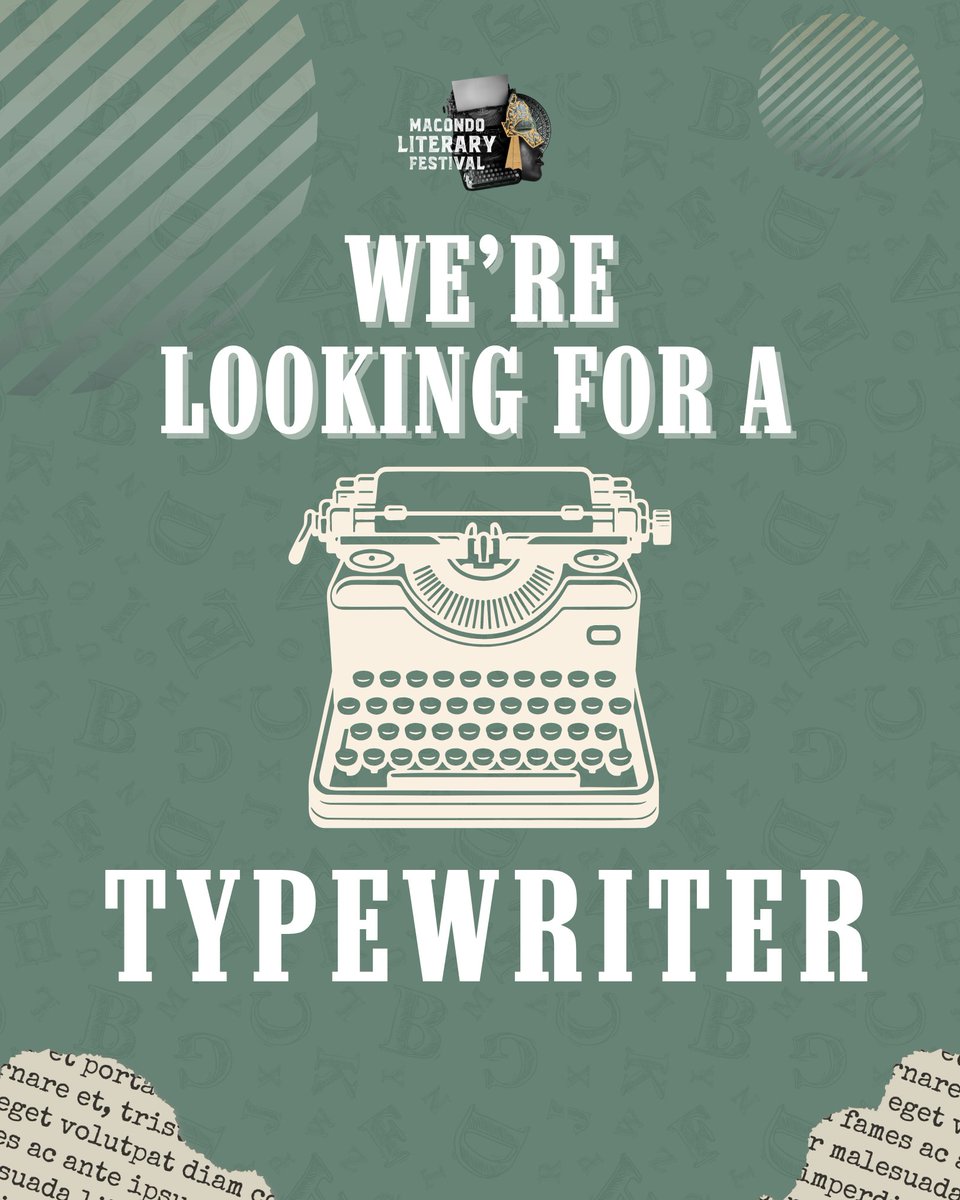 Macondo Literary Festival tweet media