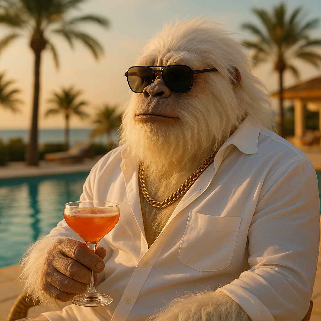 Barneby Yeti didn’t find the bull run…
the bull run found him 🥂🦍❄️