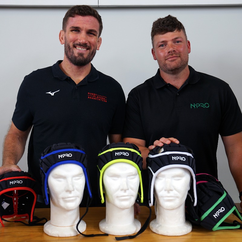 theRPA's tweet photo. We’re excited to partner with @NProSports, innovators in athlete impact protection.

The collaboration boosts player welfare with advanced headgear.

Academy Players had fittings at the RPA Academy Induction Day, &amp; all members get exclusive discounts

Read more 👇

#ForOurPlayers
