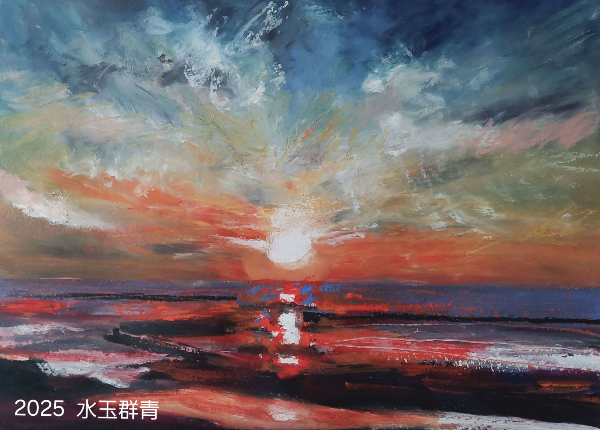 私が描いたパステル画 私が描いたパステル画のお地蔵さんシリーズです❗️｜まる