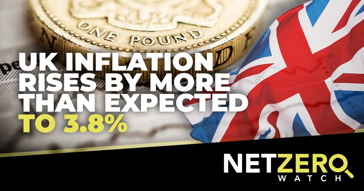 Britain’s sky-high energy prices and Net Zero policies are driving up the cost of everything as inflation hits its highest level since January 2024.

Net Zero is an economic disaster.