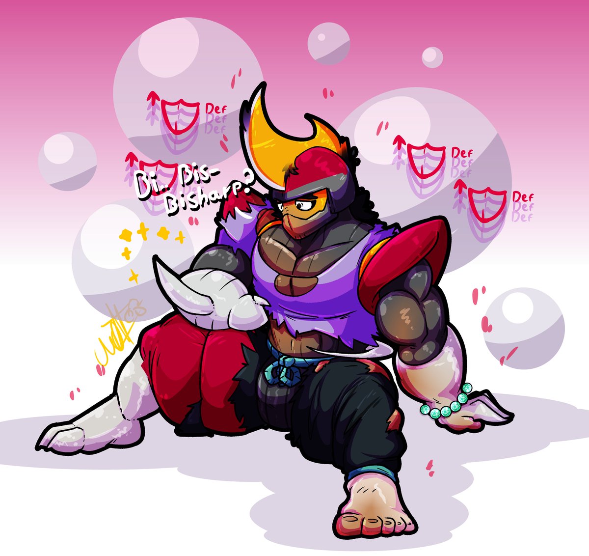 they say need more iron but not this way...

just a Bisharp tf because i love Bisharp is one of my fav top pokemon UwU #Tfeveryday #Tftuesday #transfur