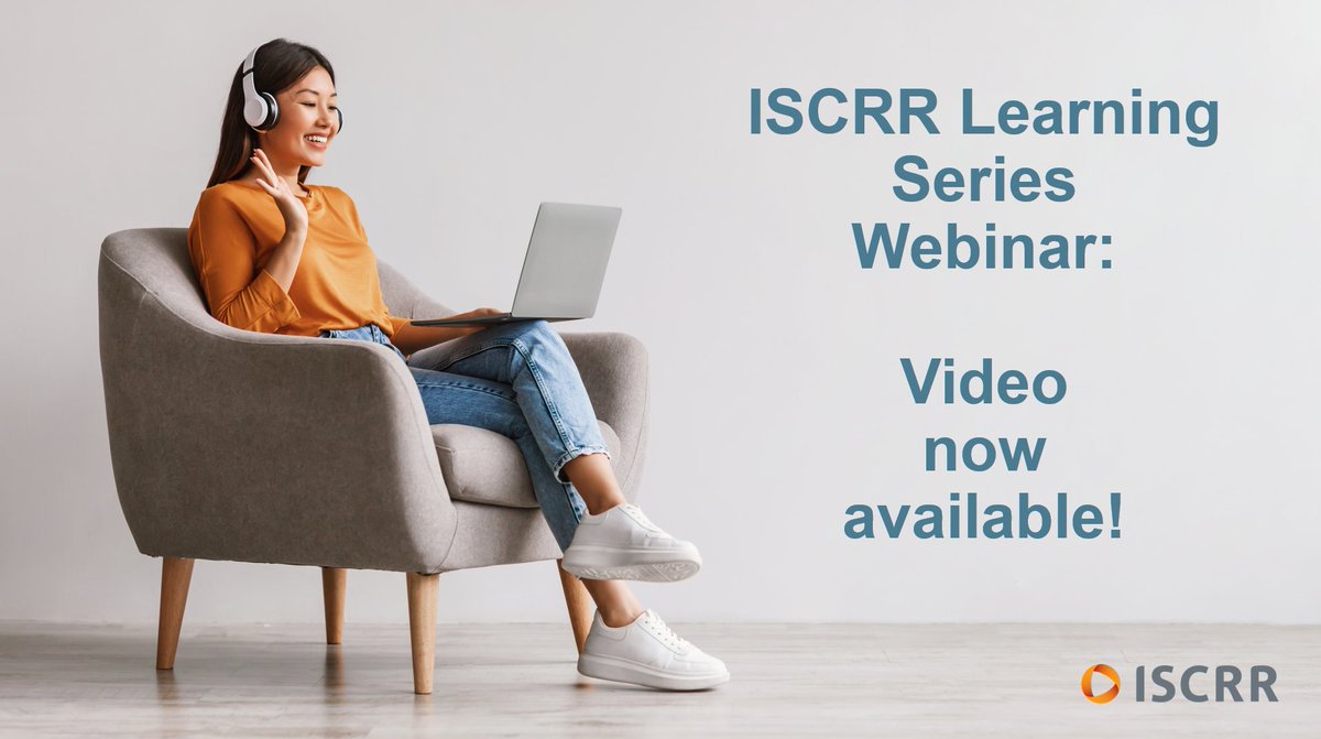 ISCRR (@iscrr) on Twitter photo If you missed our ISCRR Learning Series #webinar 'Using Biopsychosocial Risk Profiling to Inform Claim Triage' on Tuesday, the recording is now available to stream on our Vimeo channel: vimeo.com/1111186414 If you missed our ISCRR Learning Series #webinar 'Using Biopsychosocial Risk Profiling to Inform Claim Triage' on Tuesday, the recording is now available to stream on our Vimeo channel: vimeo.com/1111186414