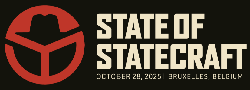 Hey everyone, I’m proud to announce that I'm hosting a new conference called State of Statecraft (🆘)  October 28 in Brussels, Belgium.  SOS exclusively discusses state-sponsored operations.

Speakers! Our CFP closes in 2 weeks!!! -&gt; Apply here: stateofstatecraft.com/cfp