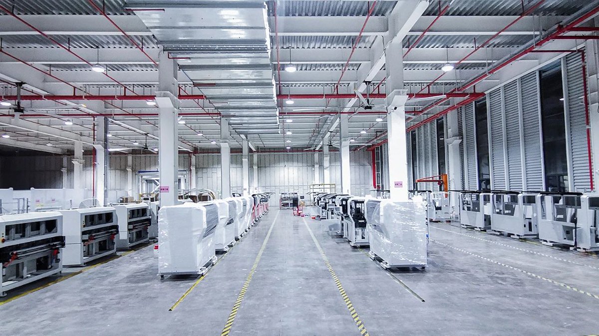 ExcitechA's tweet photo. EXCITECH Your Reliable Partner for Smart Factories, We Make Your Production Faster, More cost efficient and less labor intensive.#excitech #woodworkingproject #smartwork #factory #smartfactory #manufacturing #machinery #machine #caseshare #fyp #liketolike #followforafollow https://t.co/N5mHXREAVD