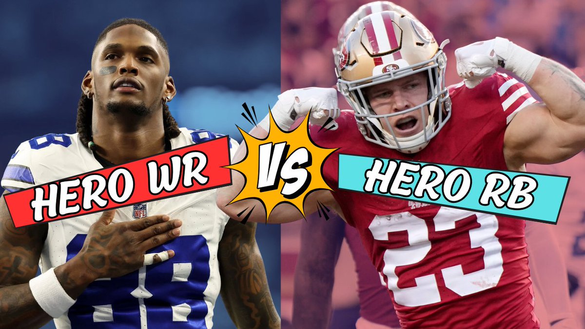Wide receiver used to be king, but running backs stole the show in 2024.

So do you need to be drafting early receivers or RBs in 2025?

In this video, I take you through a Hero WR and Hero RB build to show you which I think is the key to winning leagues.

youtu.be/EDRkC1k_jpQ