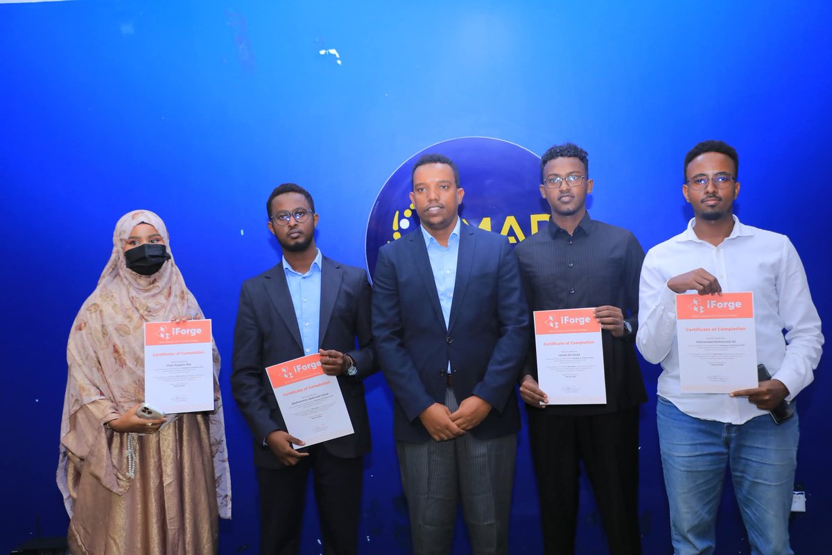 SIMADUniversity's tweet image. FabLab Mogadishu’s 3D Modeling Cohort #1 is officially closed.
With iForge, participants gained advanced 3D skills to drive innovation and were awarded for excellence. Another milestone for practical learning at SIMAD University!
#SIMADUNIVERSITY #FabLabMogadishu #iForge…