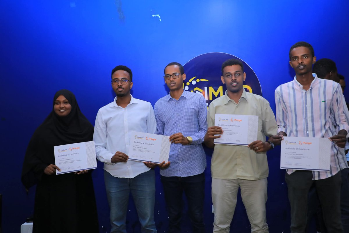 SIMADUniversity's tweet image. FabLab Mogadishu’s 3D Modeling Cohort #1 is officially closed.
With iForge, participants gained advanced 3D skills to drive innovation and were awarded for excellence. Another milestone for practical learning at SIMAD University!
#SIMADUNIVERSITY #FabLabMogadishu #iForge…