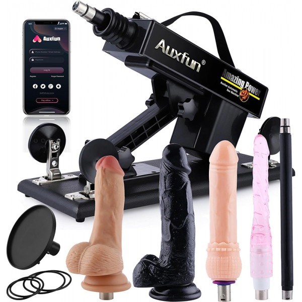 [Hismith US] AUXFUN Automatic Sex Machine Dildo Machine with Bluetooth App Control ($169.45) 

 hismith.com/en/sex-love-ma… 
  😈 SexToysDeals,com 😈  #remotelyControlled #happiness