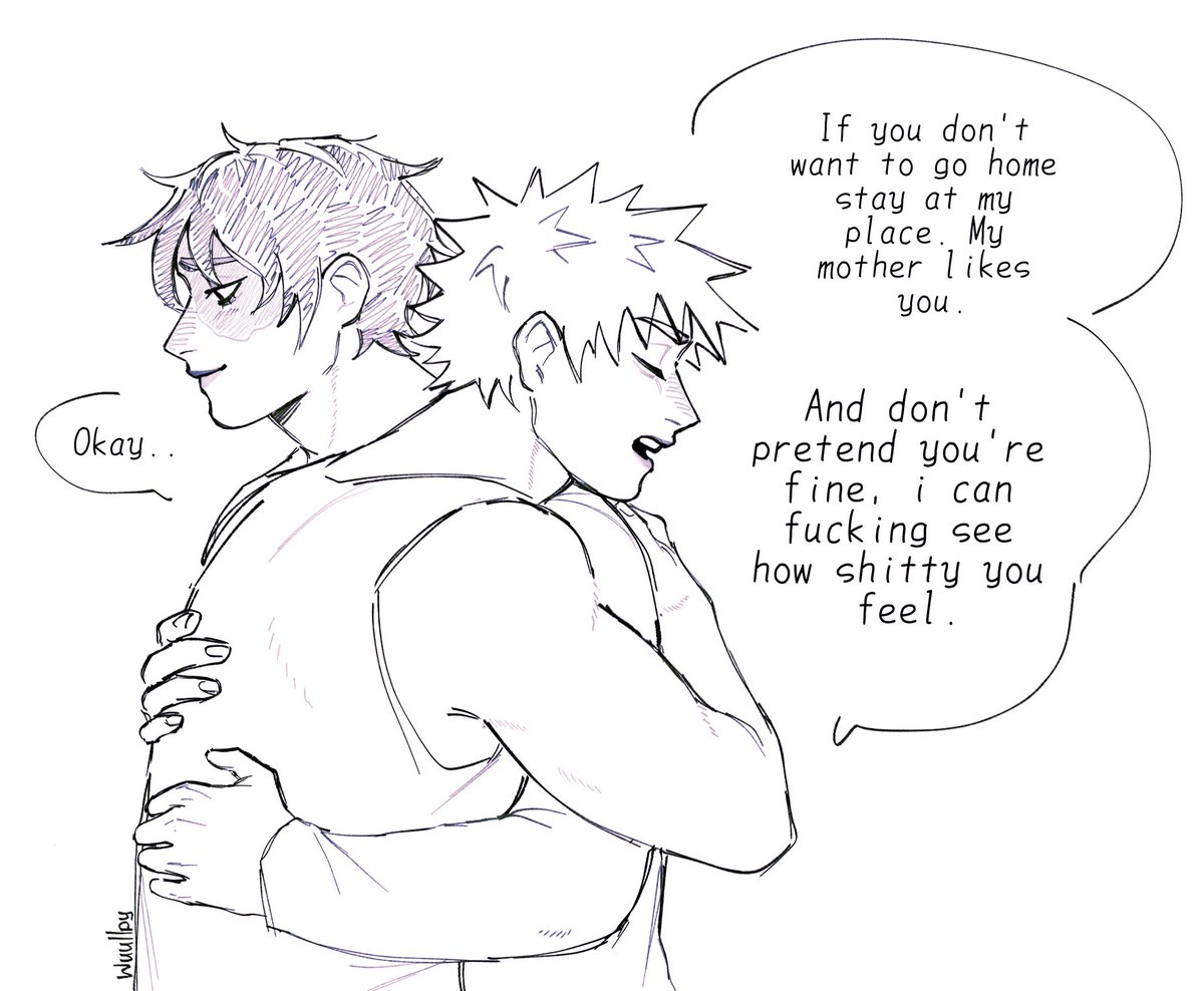 #todobaku #MHA #BNHA 
hurt/comfort tdbk😖