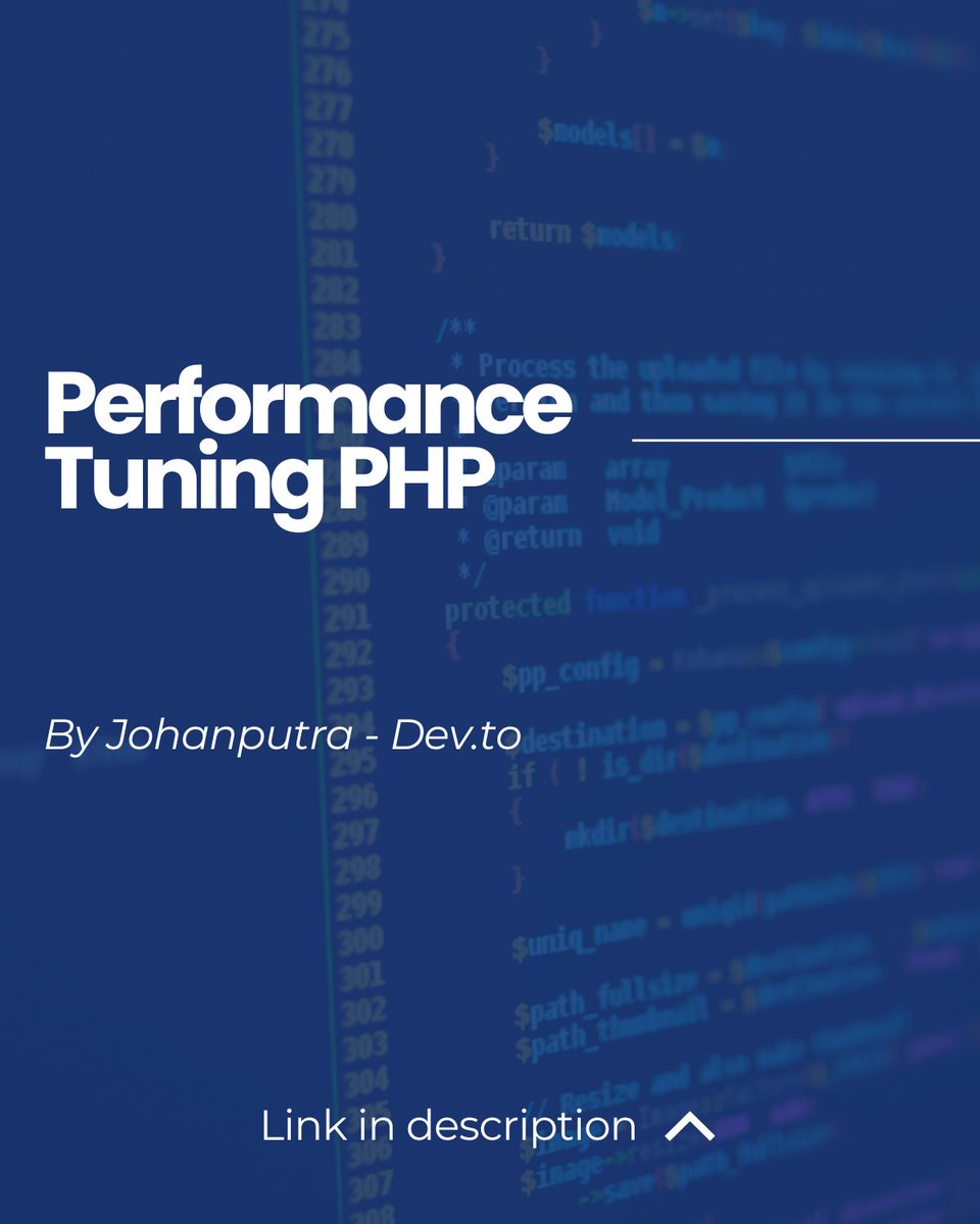 PHPZenOrg's tweet image. PHP-FPM Performance Tuning
🔹 pm.max_children too high = memory crash
🔹 Timeouts & slowlogs = your best tools against slow scripts
Optimization is all about balance: stability + speed.
🔗 LINK: dev.to/johanputra/per…
#PHP #Performance #Sysadmin #WebDev #ServerTuning