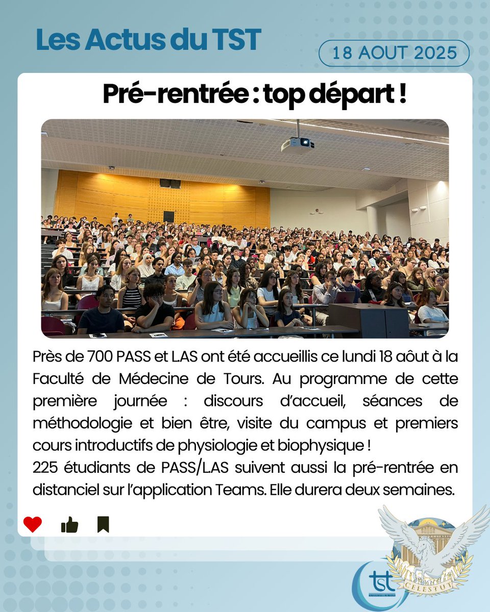 Tutorat Santé de Tours - TST tweet media