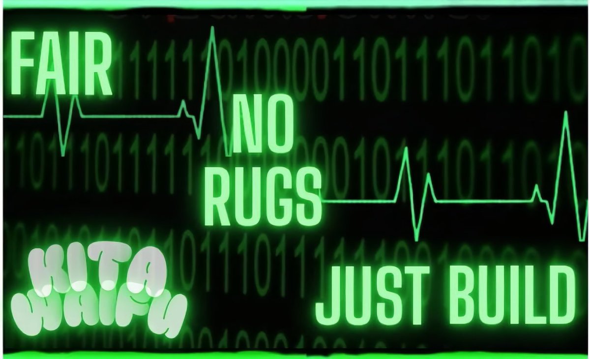 Akame_XRP's tweet photo. 🔥 Meme rugs? That's not in the @KiTaWaifu book
🔹The Kita platform has built it's token and system to be long lastimg
🔹100% liquidity locked, immutable contracts, creative utility. It’s not a gamble, it’s a foundation
#KitaThreadContest
“Fair launch ,No rugs Just build” https://t.co/TasJB4JbdC