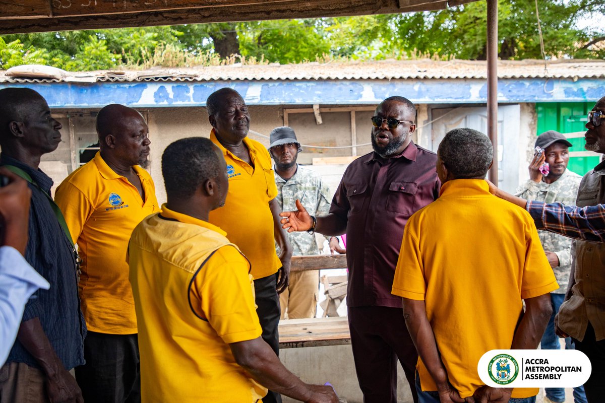 Mayor of Accra directs traders along Korle Bu stretch to relocate to market by Wednesday, August 27

ama.gov.gh/news-details.p…