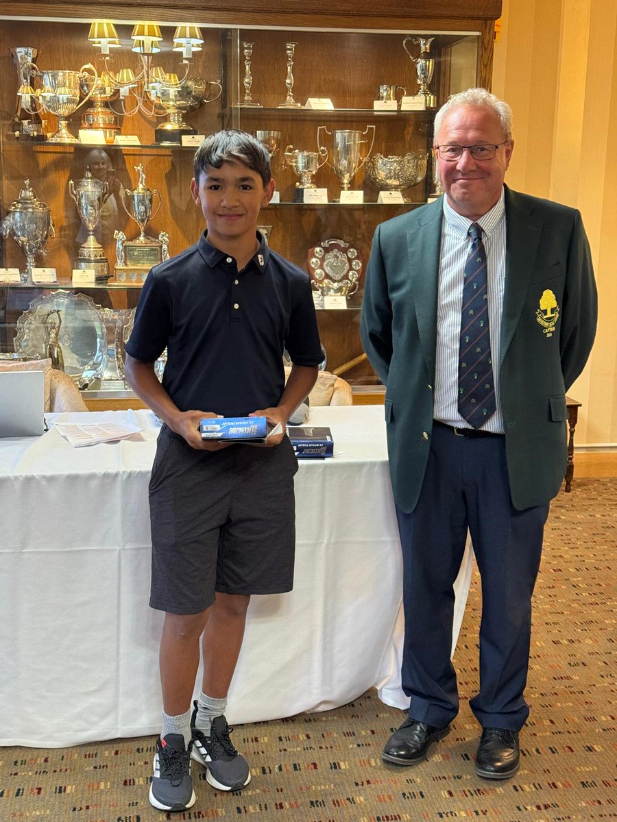 Top performances in Sandiway's Junior Open.  An outstanding 1 under par 69 off the back tees by Dean Lenahan from <a href="/styalgolf/">Styal Golf Club</a> took the Gross prize.  Missy Jai Green from <a href="/AstburyGC/">Astbury Golf Club</a> won Nearest the Pin and our own Luke Doran was the Net prize winner.  <a href="/TelegraphJunior/">TelegraphJuniorGolf</a>