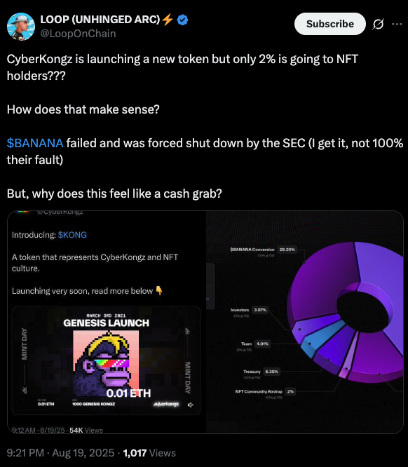 The sad state of Web3.

Lil bro has nearly 30k followers, not a single piece of factual information, just deliberate misinformation and hate. 

Grifters are just rage baiting to farm peoples attention. It's sad and pathetic but it is what it is. 

We move onwards and upwards 🚀❤️