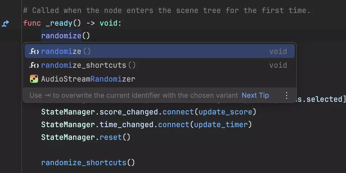 JetBrainsRider's tweet image. 🎯 @godotengine developers, this one's for you!
Rider 2025.2 bundles improved #GDScript support with code completion, documentation tooltips, Find Usages, and refactorings. Plus a Scene Preview tool window for all your nodes!
More game dev updates: jb.gg/rd-252-gamedev…