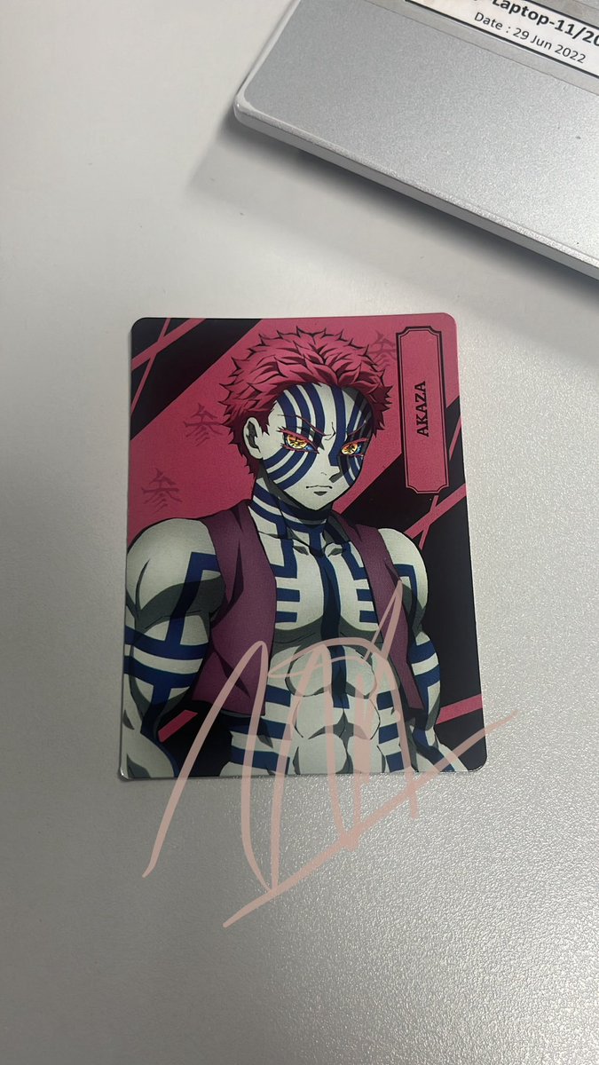 Wts collectibles card akaza demon slayer x family mart superrrr rareee

100k dom bekasi