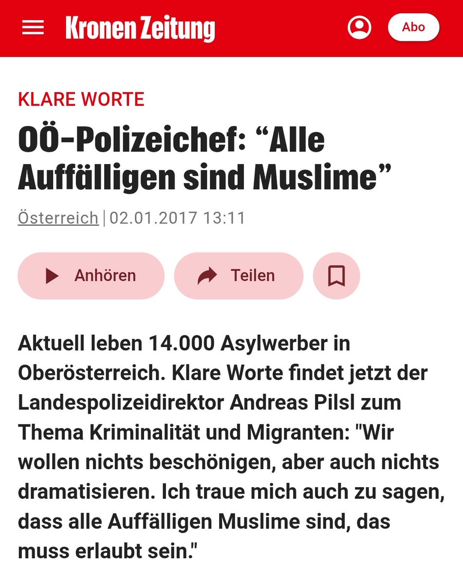 Aus aktuellem Anlass, Wien &amp; die 🔪🔪
Bereits 2017 hat da jemand gewarnt, der es wissen muss.. 😉👇Daraus irgendwelche Konsequenzen gezogen 🤷‍♂️