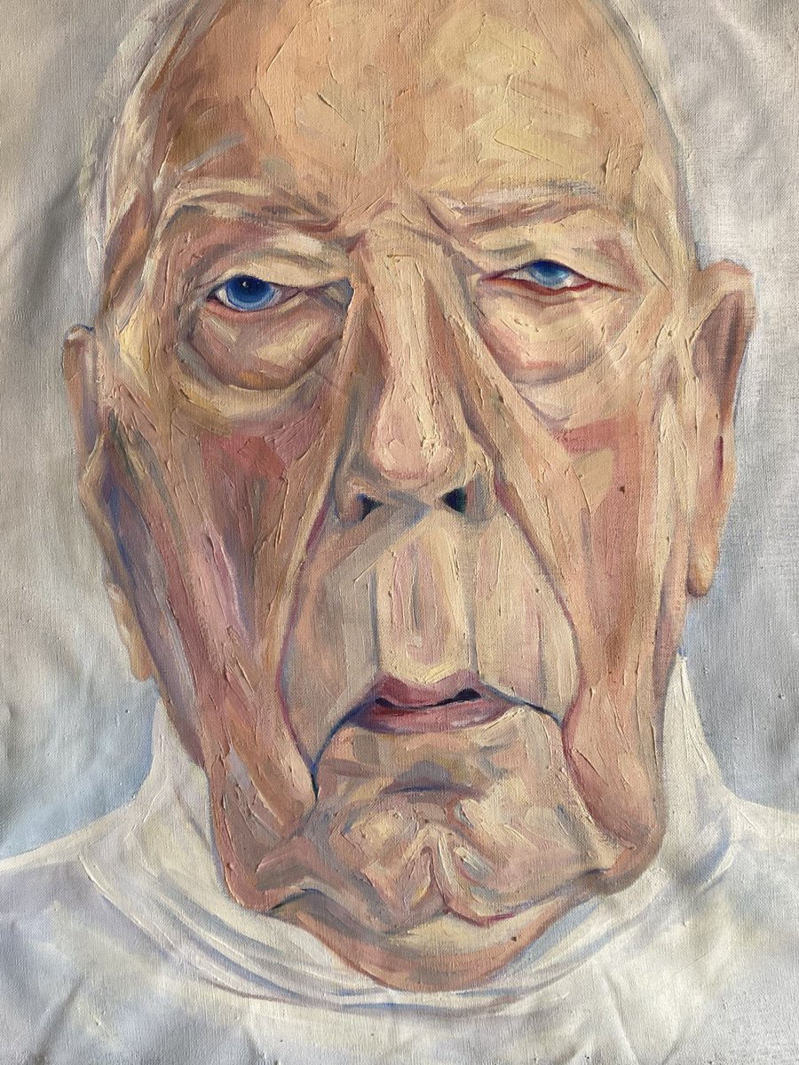 He pintado a este señor con cara de perro pachón ✨