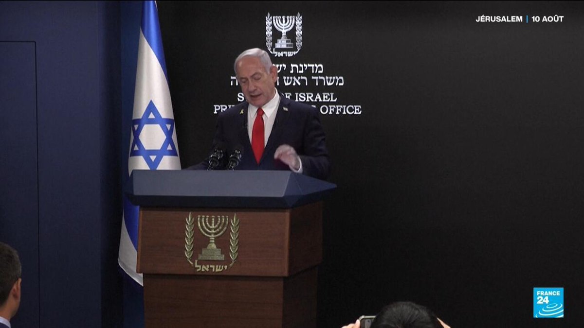 Benjamin Netanyahu accuse Emmanuel Macron de nourrir l'antisémitisme f24.my/BNWU.x