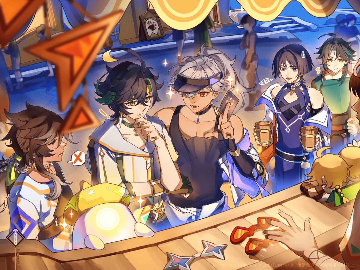 🔸Easybreeze Holidays 🌺🪅

#Cyno #Kinich #Sethos #Wanderer #Xiao #GenshinImpact