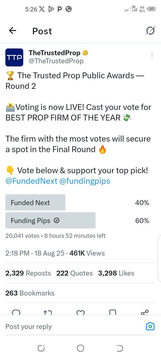 DrPips258's tweet photo. @TheTrustedProp @FundedNext @fundingpips @crybabybihhhh https://t.co/rGte0zDO4Y