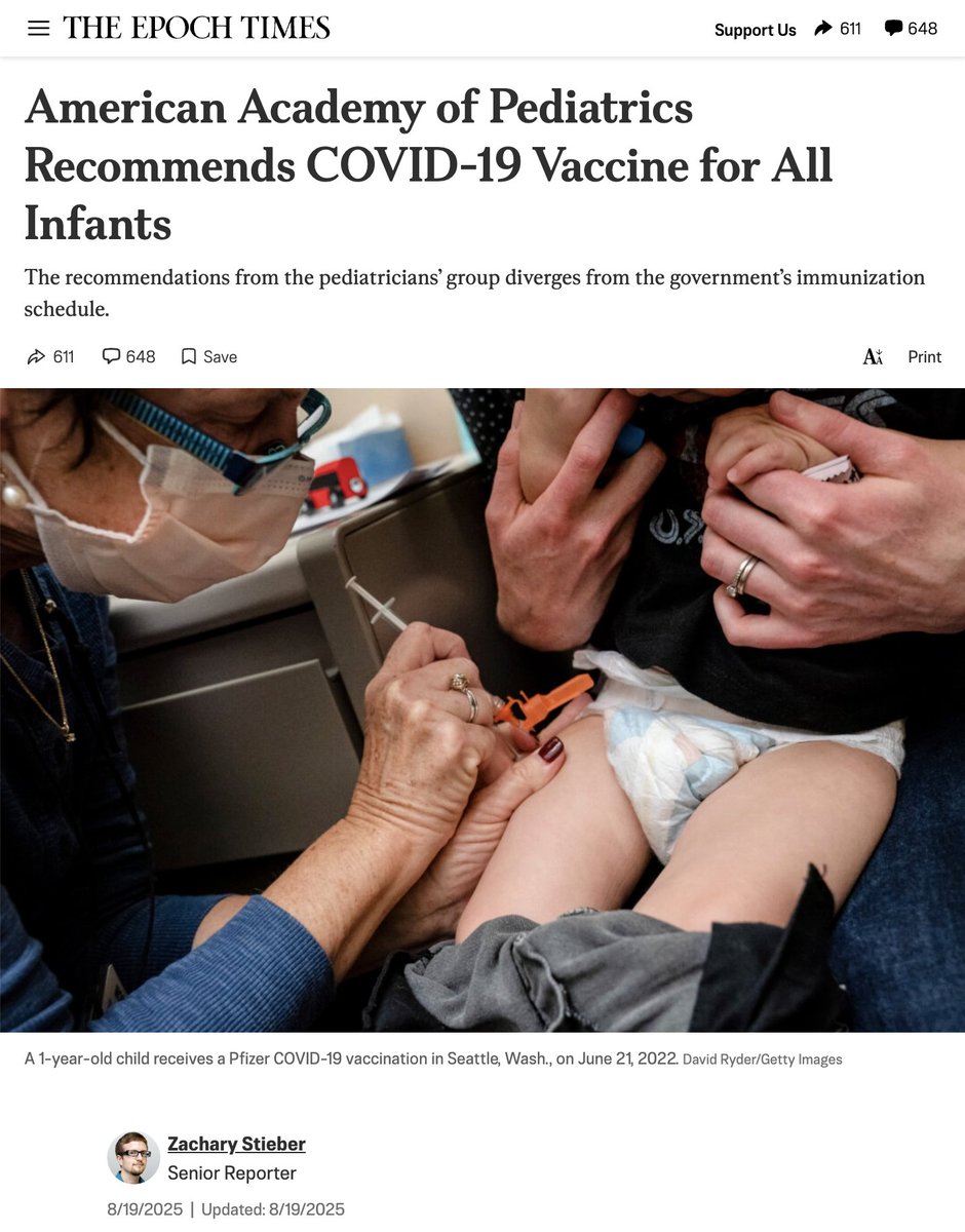 “By bypassing the CDC’s advisory process and freelancing its own recommendations, while smearing those who demand accountability, the AAP is putting commercial interests ahead of public health and politics above America’s children,” Andrew Nixon, <a href="/CDCgov/">CDC</a>  spokesman, said.

The