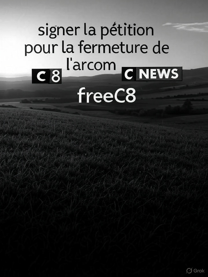 L’arcom est une honte, elle ne réagis pas face à une personne qui ce fait séquestrer ! je lance le hashtag #larcomadusangsurlesmains #Arcom  #jp #jeanpormanove  #TPMP #C8 #cyrilhanouna 

et aller signer la pétition pour la suppression de l’arcom !!!  petitions.assemblee-nationale.fr/initiatives/i-…