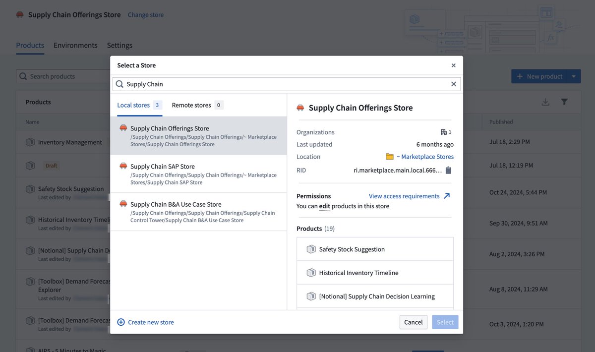 You can build your own App Store/Marketplace with Foundry DevOps. 🚀

If you want to build an application and white-label it, you can easily package it, deploy it, and centrally manage the deployment while allowing customization for each one.

Many IT groups use it to manage