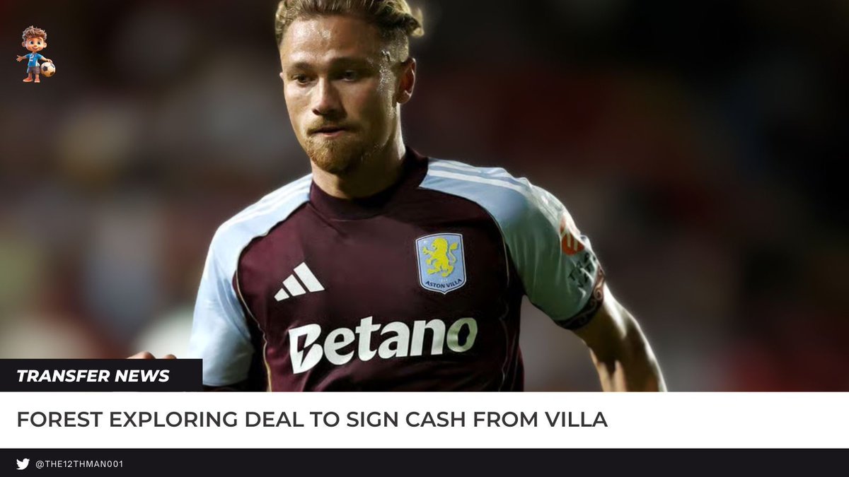 The12thMan001's tweet photo. 🚨 MATTY CASH FOREST COMEBACK?
Forest chase Villa’s Matty Cash, 28, to lock down their defense! 🔙
No bid yet for the ex-Forest player(141 apps, 13G, 14A), under contract with Villa until 2027.
Rico Lewis also targeted!👀 Is Cash Forest’s Europa key?🔥 #NFFC #AVFC #TransferBuzz https://t.co/hWuJtHKfOM