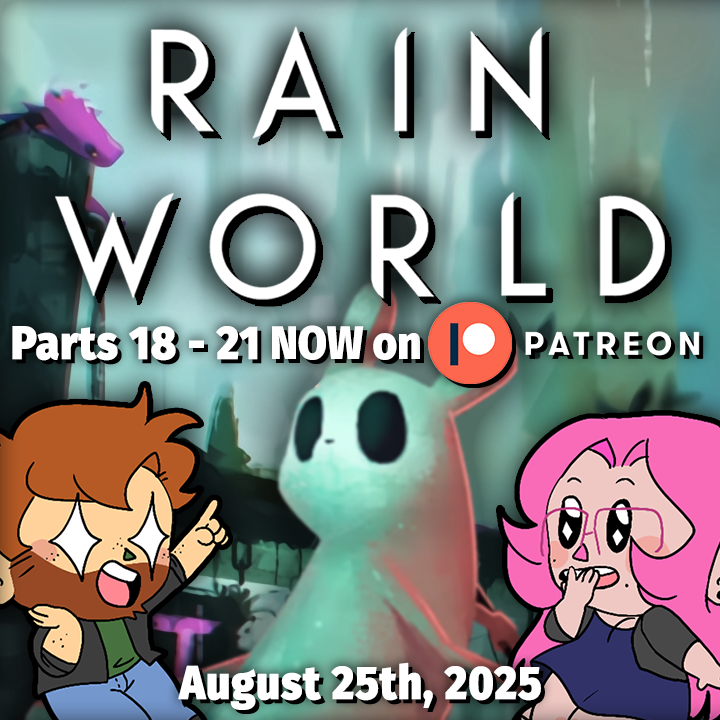 Rain World is finally back with new episodes!

After our longest break from the game yet, we're back and ready to explore! We have 28 EPISODES recorded, and I can not WAIT for you all to see where we end up. New episodes will drop each week. We hope you enjoy!!
