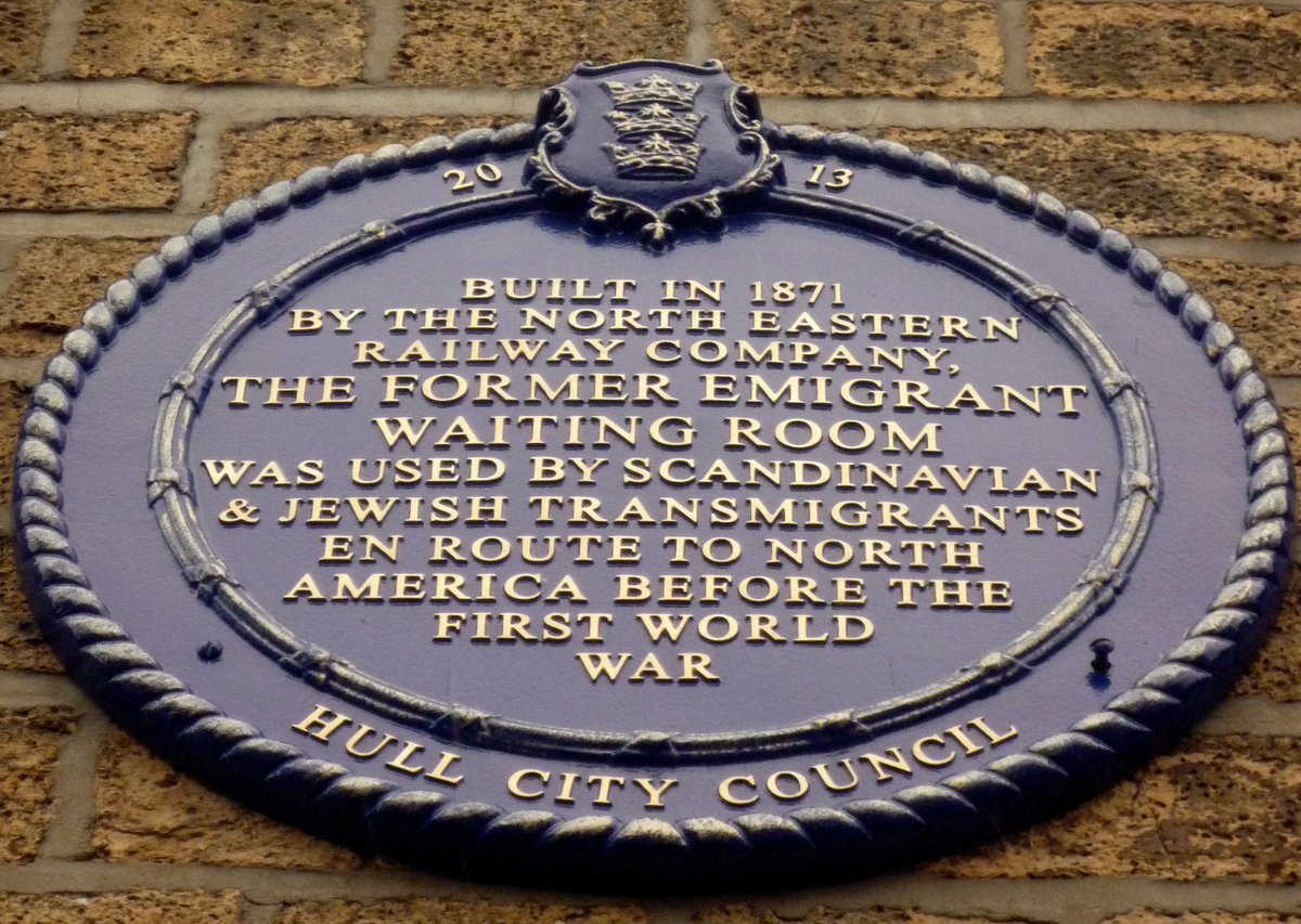 Saturday (23rd) I 'm leading a  Transmigration guided walk highlighting Hull's pivotal role as the gateway from Europe to America for those escaping poverty and persecution. Meet up at 10-30am at the Information Pod in the Interchange, pay what you can. Duration of 1¾ hours.