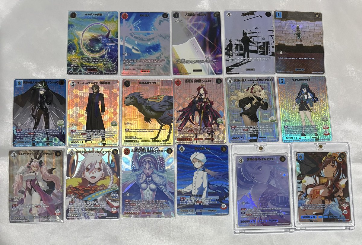 ※緩募
【譲渡】Fate/GrandOrder FGO ビルディバイド ナウイミクトラン

譲)画像参照+N、R複数

求)SSR:相場より多少低め予定
SR:絵柄により100〜500円程度予定
N、R:5〜10円

N、R含めキャラ毎でお迎えいただける方を探しております。
キャラにより抱き合わせをお願いする場合がございます。
