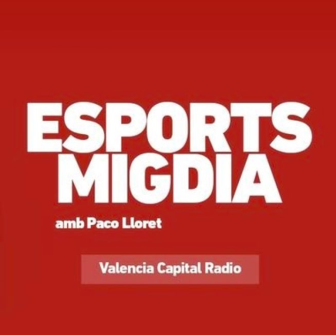 📝A les 13:05h, comença <a href="/esportsvcr/">Esports Migdia 📻</a> en @capital_vlc amb <a href="/pacolloret_/">Paco Lloret</a> i <a href="/AlexDominguezTW/">Álex Domínguez</a>:

🦇Actualitat <a href="/valenciacf/">Valencia CF</a>
💰 Anàlisi i explicació Goldman Sachs
🗣️ <a href="/josepgv6/">Josep González Vidal 💯</a>, de <a href="/uvaMestalla/">uvaMestalla</a>

🐸 Actualitat <a href="/LevanteUD/">Levante UD</a> 

🏀 <a href="/valenciabasket/">Valencia Basket Club</a> 

---
VCR
📻 94.5 FM
📲 valenciacapital.es