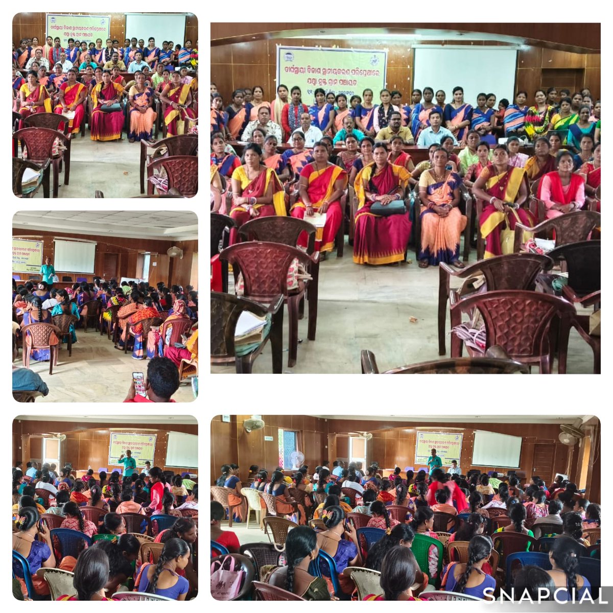 Training programme on Tuberculosis Free Gram Panchayat at Jharigam Block Conference Hall, dtd-20/08/2025