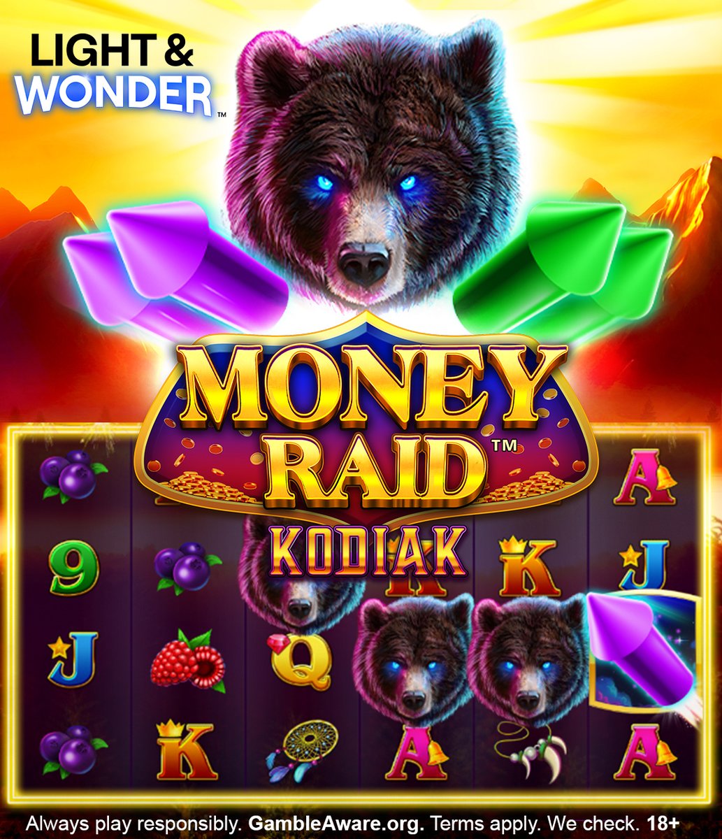thephonecasino's tweet image. Get ready to unleash the beast &amp;amp; brave the wilderness in this explosive #slot filled with Rockets, Wild Multipliers, multiple #FreeSpins #bonuses &amp;amp; more, while fixed #jackpots bring the chance for big rewards! 💰🐻 @ thephonecasino.com