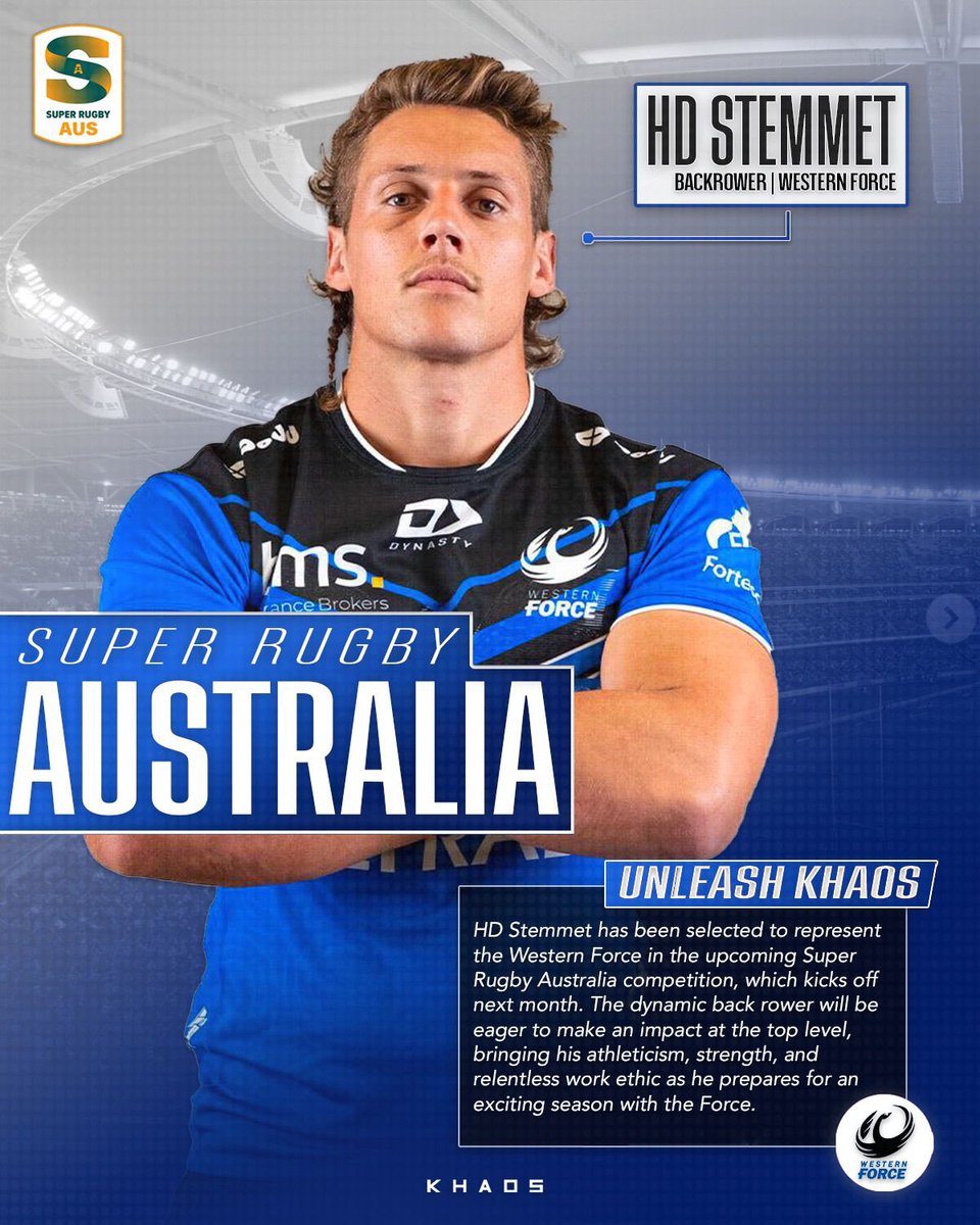 KHAOS_Sport's tweet photo. Things you love to see @hdstemmet8 @westernforce 

#SeaOfBlue #WesternForce #HD8 #SuperRugbyAu #TeamKHAOS #UnleashKHAOS https://t.co/iLUenbItXd