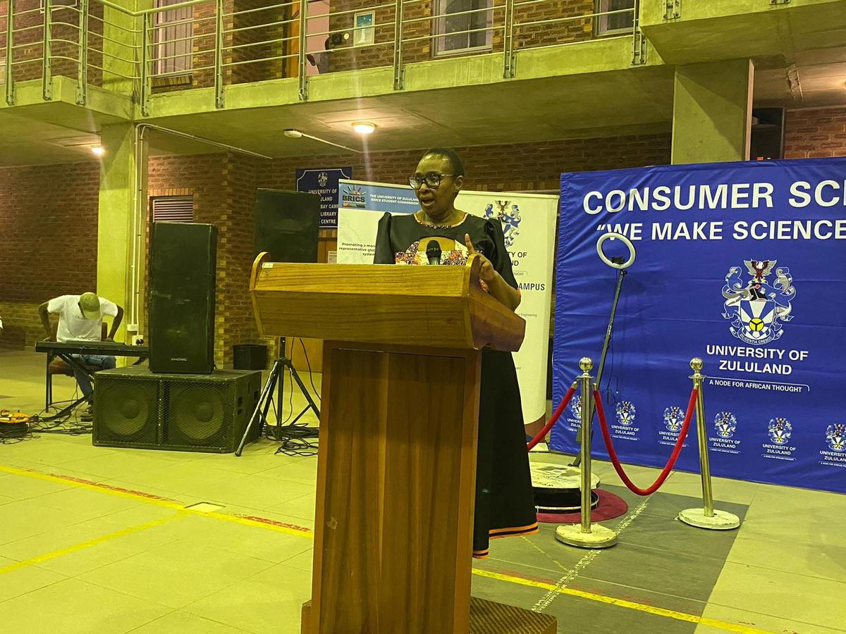 mc63609's tweet photo. Yesterday, I delivered a powerful address to students at the University of Zululand during the BRICS Student Commission Women’s Month celebration, the event hosted under the theme of Empowering Women Through Education and Global Solidarity. https://t.co/pK0ZmrW9wM