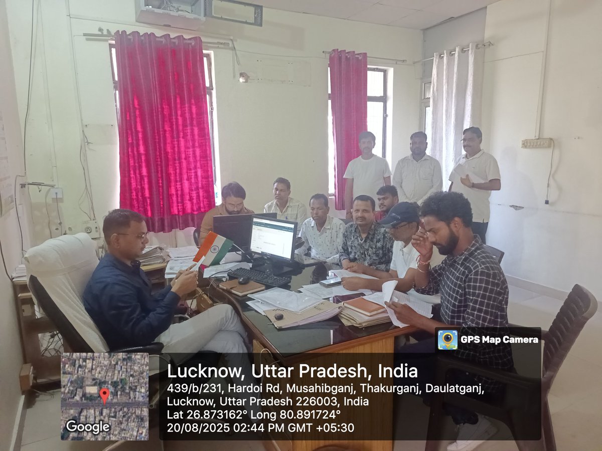 SDO THAKURGANJ (@sdothakurganj) on Twitter photo ठाकुर गंज खंड के अंतर्गत गौघाट उपकेंद्र से समस्त कर्मचारियों के कार्यों की समीक्षा की गयी। निर्बाध विधुत आपूर्ति, राजस्व वसूली, अनुरक्षण कार्य एवं विधुत चोरी रोकने हेतु निर्देशित किया गया। <a href="/aksharmaBharat/">A K Sharma</a> <a href="/MVVNLHQ/">Madhyanchal Vidyut Vitran Nigam Limited</a> <a href="/Mvvnlcisgomti2/">CE Lesa Central Zone</a> <a href="/MVVNLmd/">MVVNL</a> <a href="/SE_EUDC_CHOWK/">SE EUDC - CHOWK</a> @chairmanuppcl ठाकुर गंज खंड के अंतर्गत गौघाट उपकेंद्र से समस्त कर्मचारियों के कार्यों की समीक्षा की गयी। निर्बाध विधुत आपूर्ति, राजस्व वसूली, अनुरक्षण कार्य एवं विधुत चोरी रोकने हेतु निर्देशित किया गया। <a href="/aksharmaBharat/">A K Sharma</a> <a href="/MVVNLHQ/">Madhyanchal Vidyut Vitran Nigam Limited</a> <a href="/Mvvnlcisgomti2/">CE Lesa Central Zone</a> <a href="/MVVNLmd/">MVVNL</a> <a href="/SE_EUDC_CHOWK/">SE EUDC - CHOWK</a> @chairmanuppcl