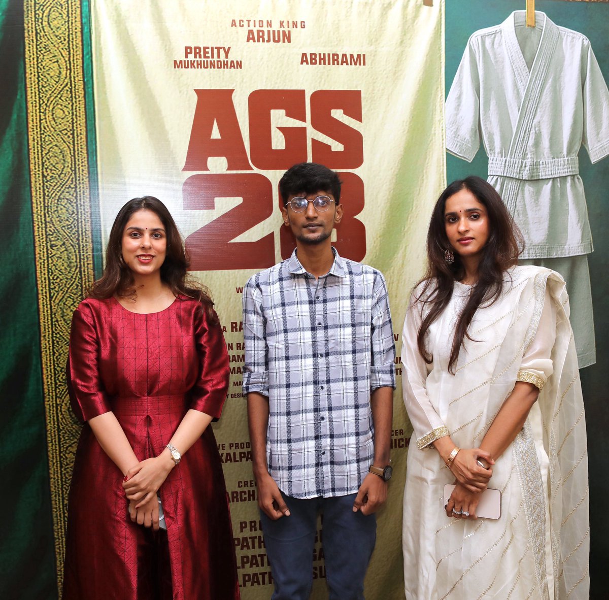 At <a href="/Ags_production/">AGS Entertainment</a> we always believe in showcasing new talent and telling stories that need to be told. We believe and back our talents 100% and we are so happy to welcome <a href="/subashraj1197/">Subash</a> into the AGS family!! Welcome to the movies Subash and wishing you the best for this